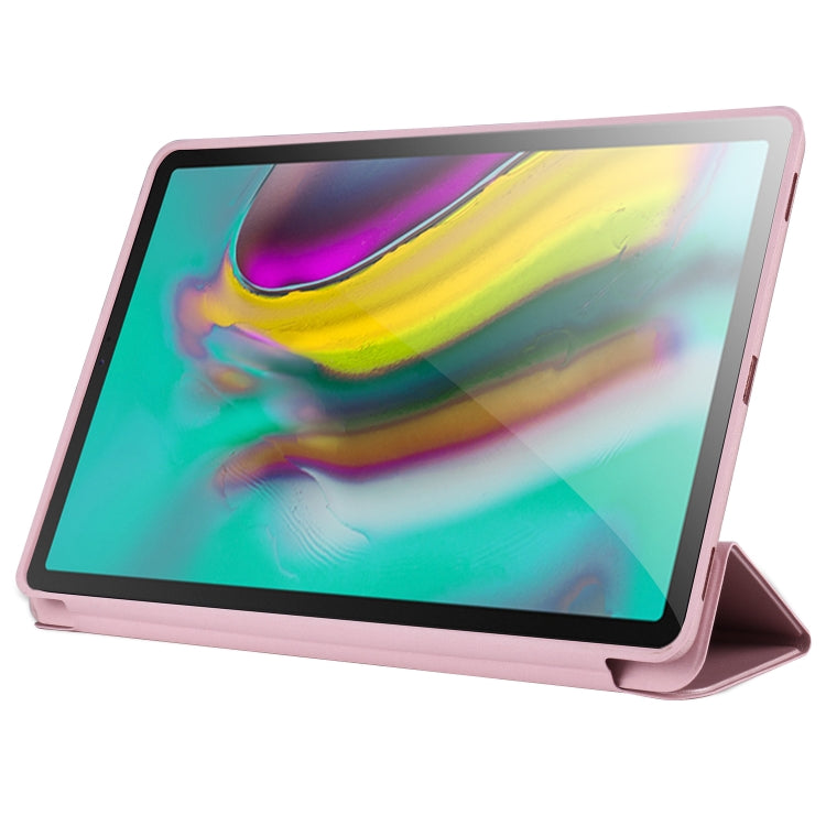 Cowhide Texture Horizontal Flip Leather Case for Galaxy Tab S5E 10.5 T720 / T725, with Holder