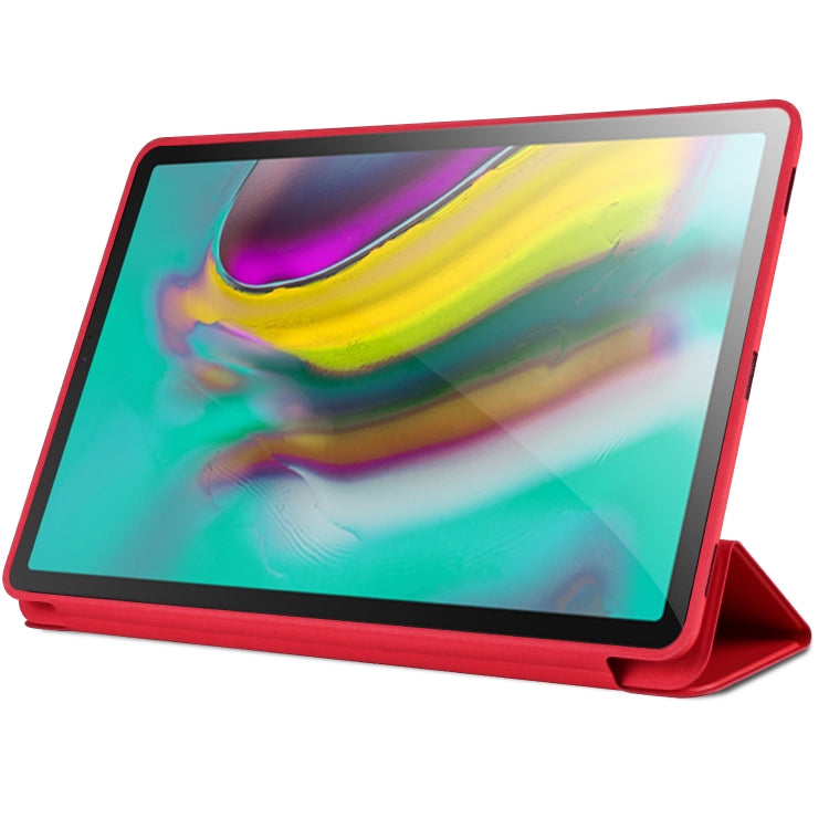 Cowhide Texture Horizontal Flip Leather Case for Galaxy Tab S5E 10.5 T720 / T725, with Holder