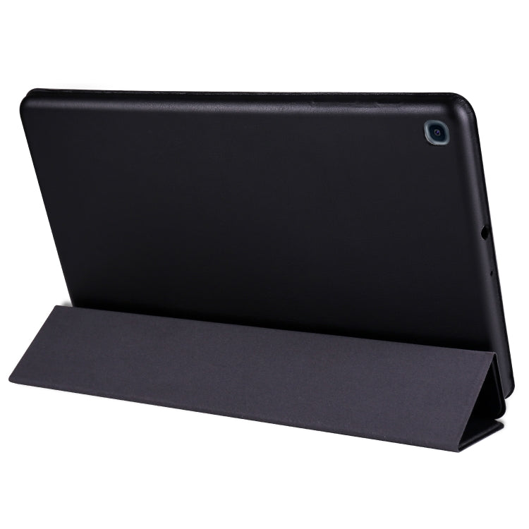 Cowhide Texture Horizontal Flip Leather Case for Galaxy Tab A 10.1 (2019) T510 / T515, with Holder