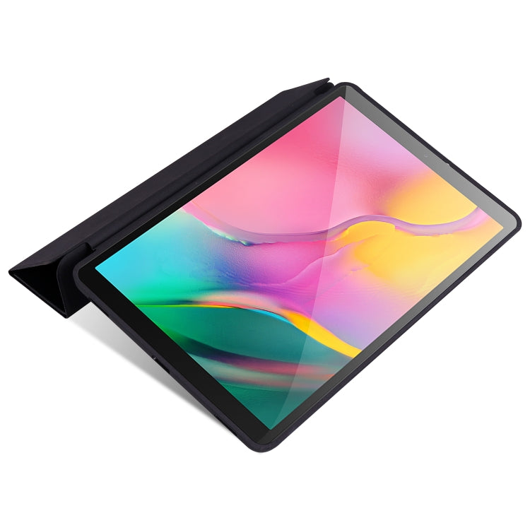 Cowhide Texture Horizontal Flip Leather Case for Galaxy Tab A 10.1 (2019) T510 / T515, with Holder