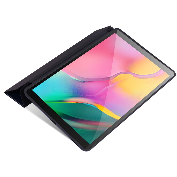 Cowhide Texture Horizontal Flip Leather Case for Galaxy Tab A 10.1 (2019) T510 / T515, with Holder