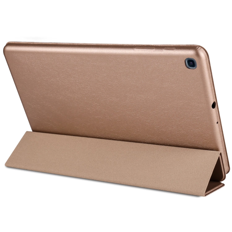Cowhide Texture Horizontal Flip Leather Case for Galaxy Tab A 10.1 (2019) T510 / T515, with Holder