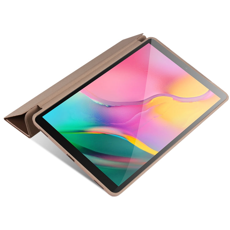 Cowhide Texture Horizontal Flip Leather Case for Galaxy Tab A 10.1 (2019) T510 / T515, with Holder