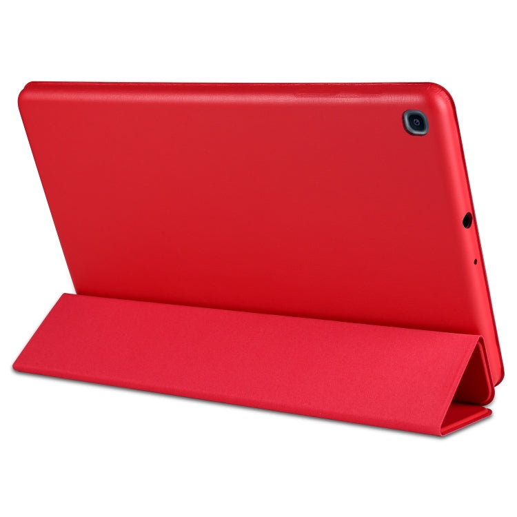Cowhide Texture Horizontal Flip Leather Case for Galaxy Tab A 10.1 (2019) T510 / T515, with Holder