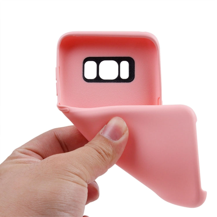 For Galaxy S8 Classic Smooth Surface Soft TPU Protective Case