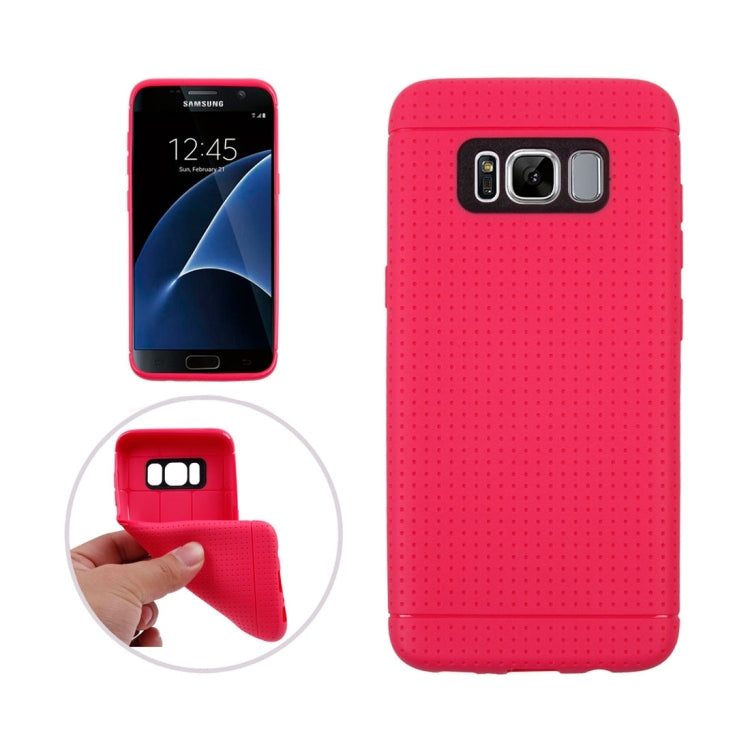 For Galaxy S8 Honeycomb Texture Soft TPU Protective Case