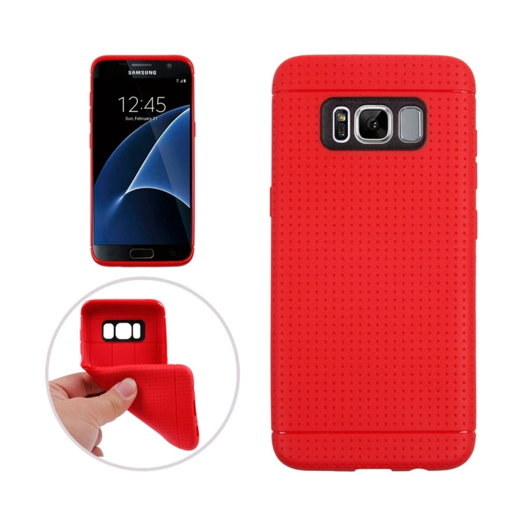 For Galaxy S8 Honeycomb Texture Soft TPU Protective Case
