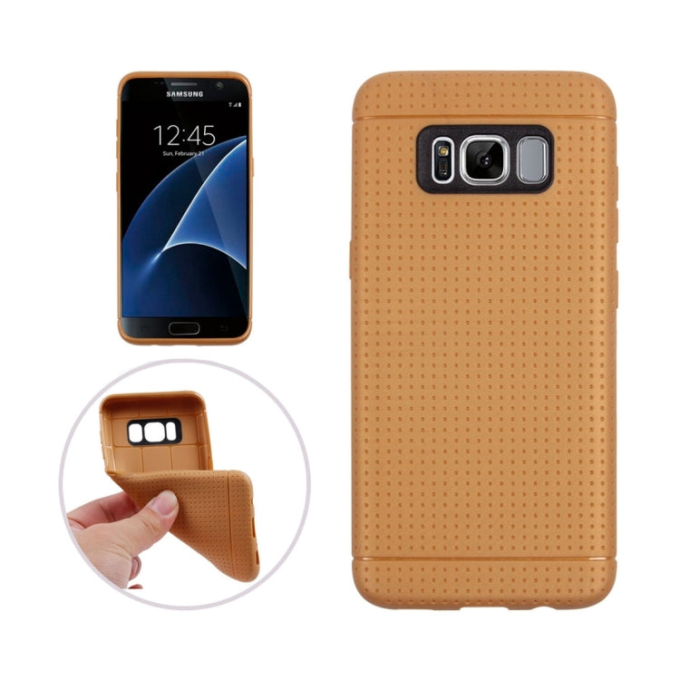 For Galaxy S8 Honeycomb Texture Soft TPU Protective Case