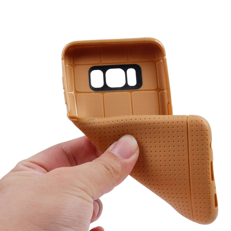 For Galaxy S8 Honeycomb Texture Soft TPU Protective Case