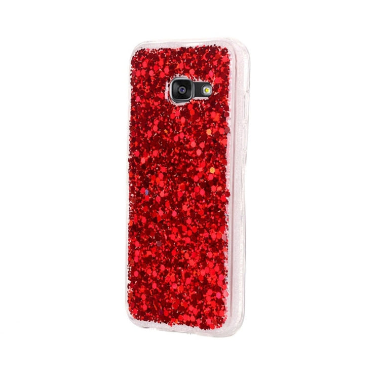 For Galaxy A3 (2017) / A320 Glitter Powder Soft TPU Protective Case