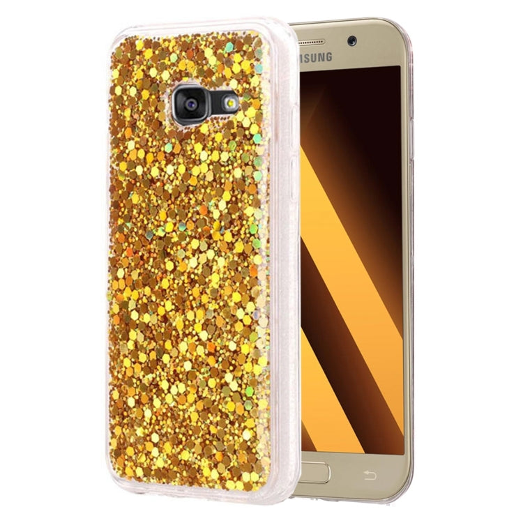 For Galaxy A5 (2017) / A520 Glitter Powder Soft TPU Protective Case