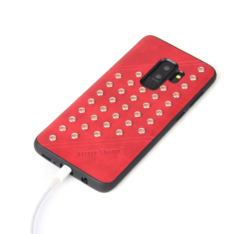 Star Series Retro Crazy Horse Texture PU Leather Case for Galaxy S9+