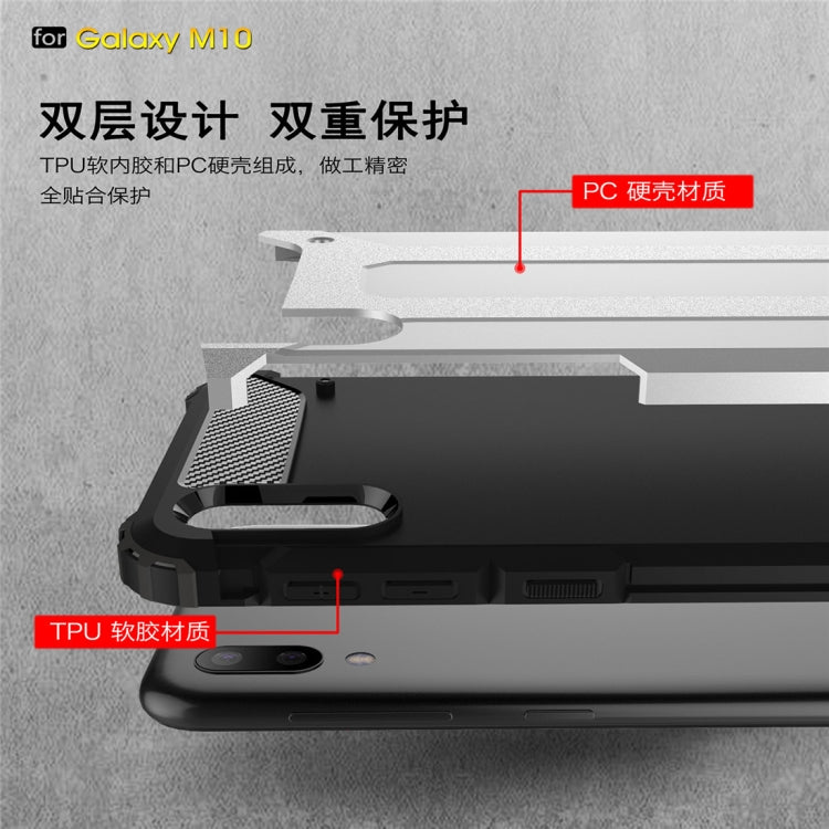 Magic Armor TPU + PC Combination Case for Galaxy M10