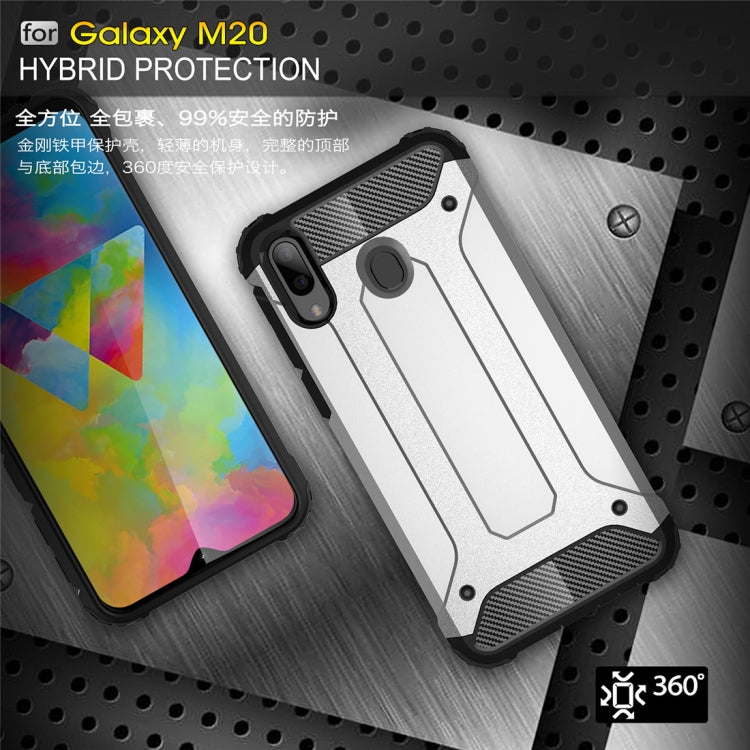 Magic Armor TPU + PC Combination Case for Galaxy M20