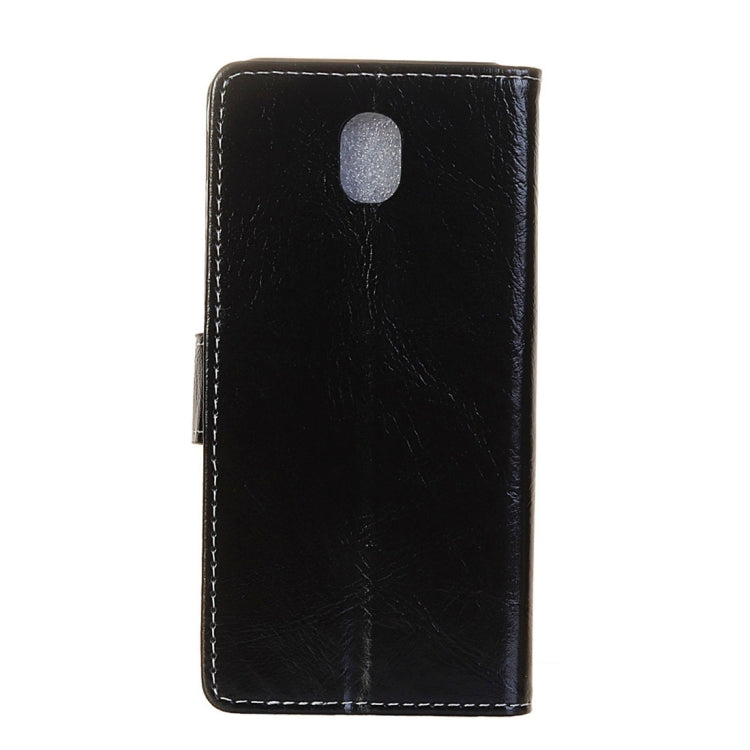 For Galaxy J5 (2017) (EU Version) Retro Crazy Horse Texture Horizontal Flip Leather Case with Holder & Card Slots & Wallet & Photo Frame