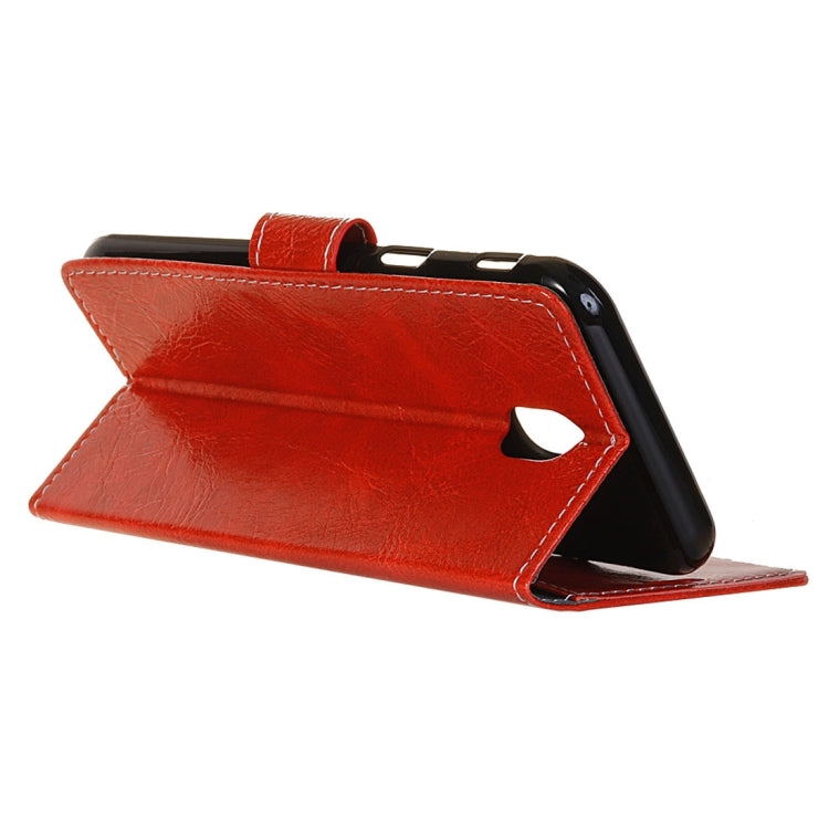 For Galaxy J7 (2017) (EU Version) Retro Crazy Horse Texture Horizontal Flip Leather Case with Holder & Card Slots & Wallet & Photo Frame