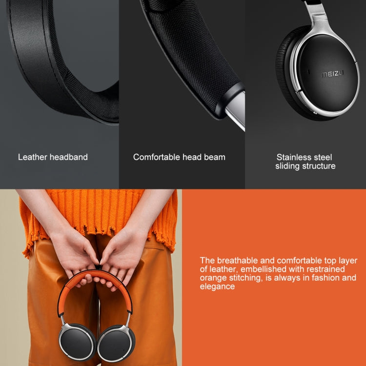 MEIZU HD60 Bluetooth 5.0 Touch Bluetooth Headset, Support Call & Voice Assistant