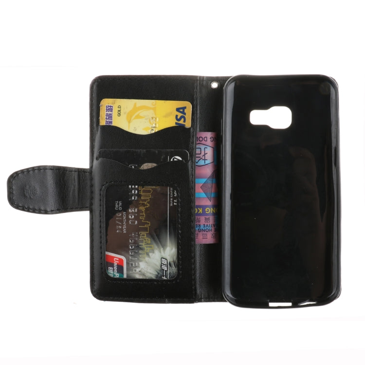 For Galaxy A3 (2017) Embossment Mandala Pattern Horizontal Flip Leather Case with Holder & Card Slots & Wallet & Lanyard