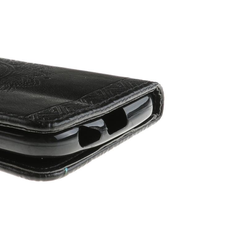 For Galaxy A3 (2017) Embossment Mandala Pattern Horizontal Flip Leather Case with Holder & Card Slots & Wallet & Lanyard