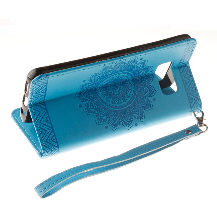 For Galaxy Note 8 Embossment Mandala Pattern Horizontal Flip Leather Case with Holder & Card Slots & Wallet & Lanyard