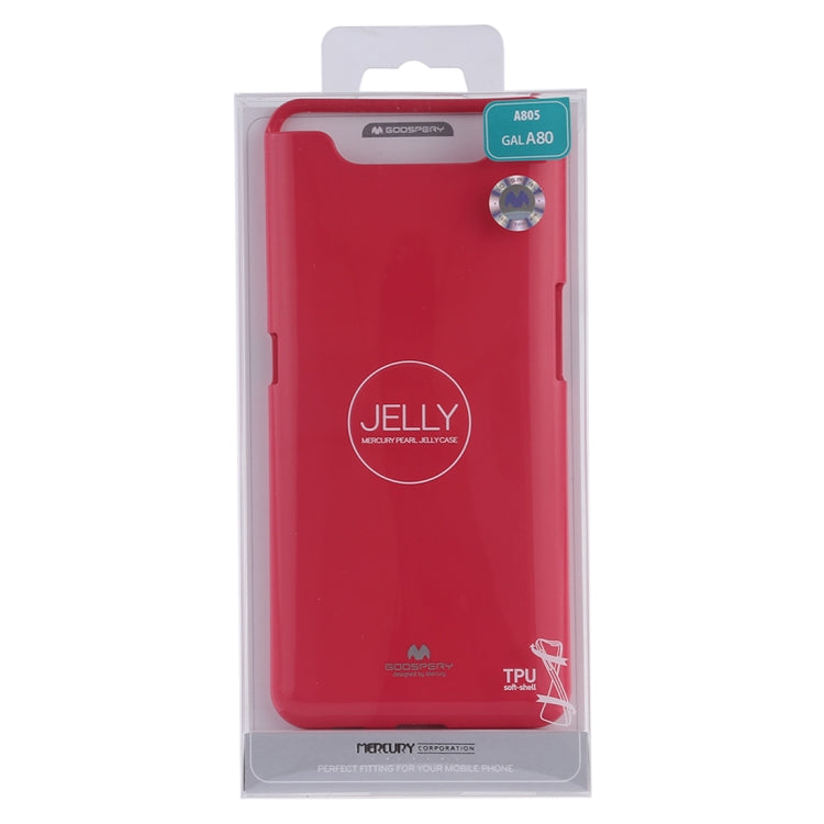 GOOSPERY JELLY TPU Shockproof and Scratch Case for Galaxy A80 (A805)