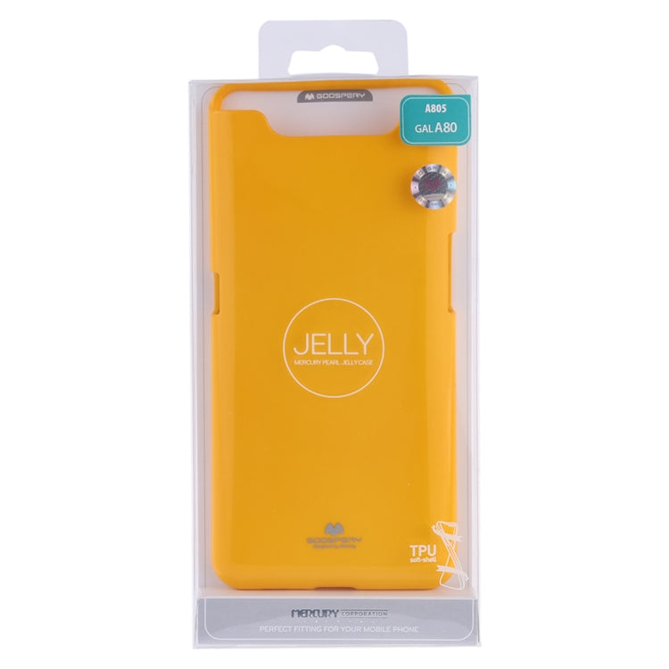 GOOSPERY JELLY TPU Shockproof and Scratch Case for Galaxy A80 (A805)