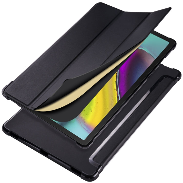 Cowhide Texture Horizontal Flip Leather Case for Galaxy Tab S5E 10.5 T720 / T725, with Holder