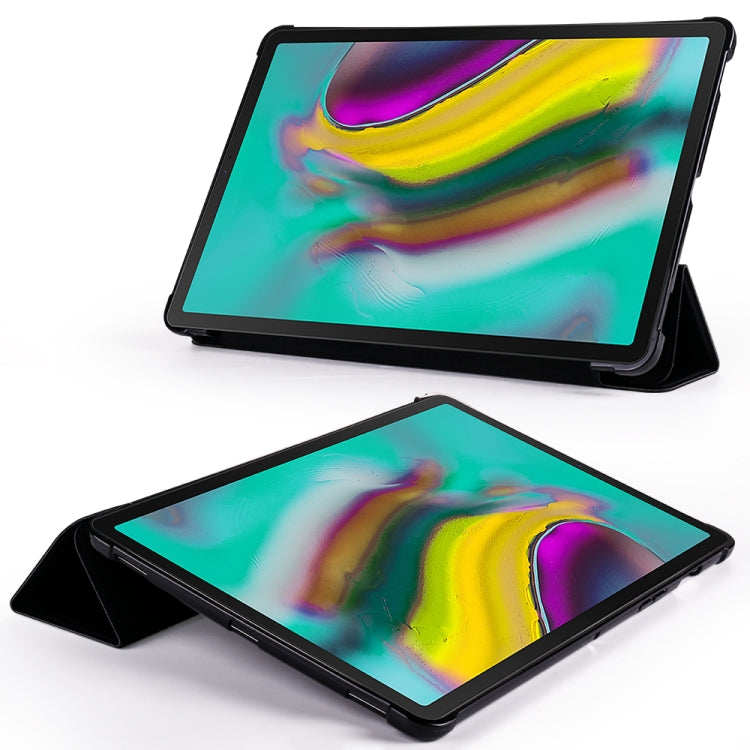 Cowhide Texture Horizontal Flip Leather Case for Galaxy Tab S5E 10.5 T720 / T725, with Holder