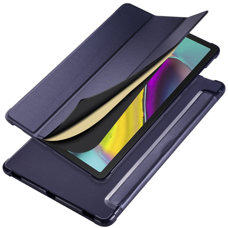 Cowhide Texture Horizontal Flip Leather Case for Galaxy Tab S5E 10.5 T720 / T725, with Holder