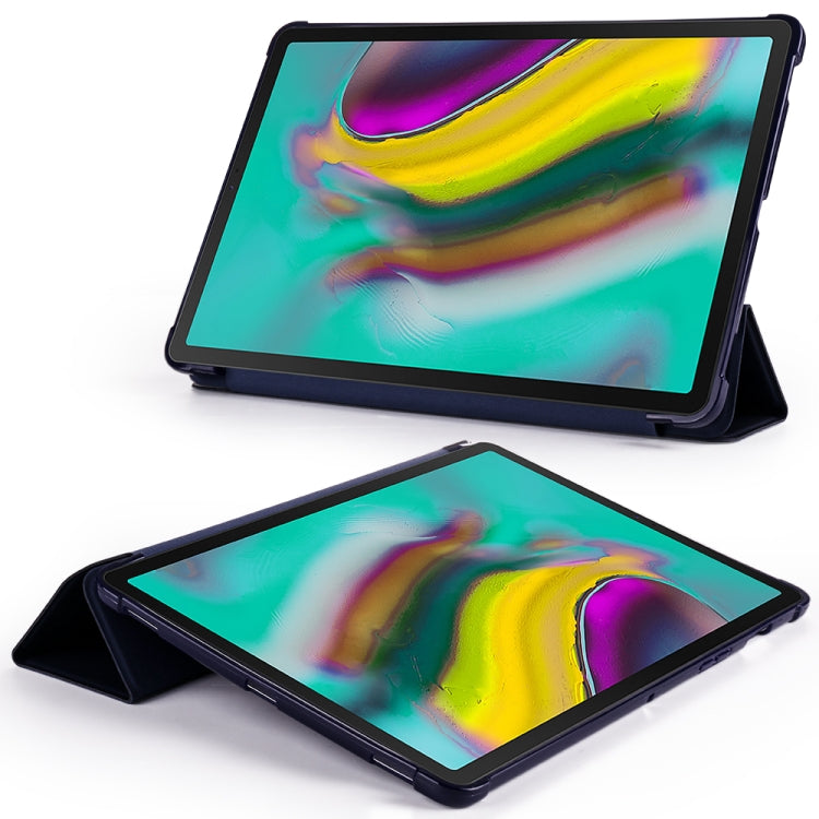 Cowhide Texture Horizontal Flip Leather Case for Galaxy Tab S5E 10.5 T720 / T725, with Holder