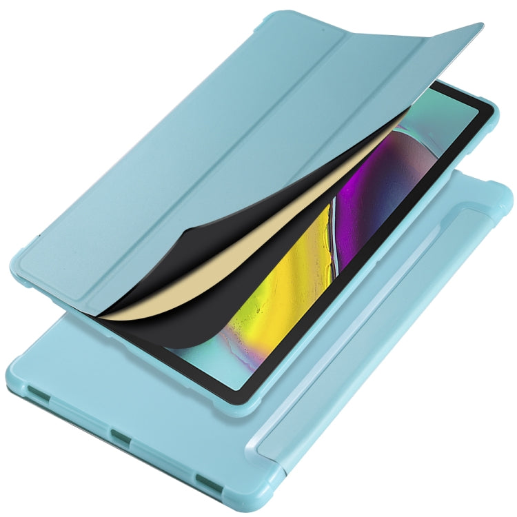 Cowhide Texture Horizontal Flip Leather Case for Galaxy Tab S5E 10.5 T720 / T725, with Holder