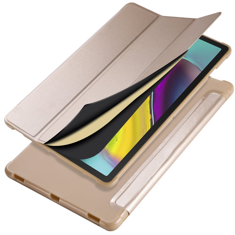Cowhide Texture Horizontal Flip Leather Case for Galaxy Tab S5E 10.5 T720 / T725, with Holder
