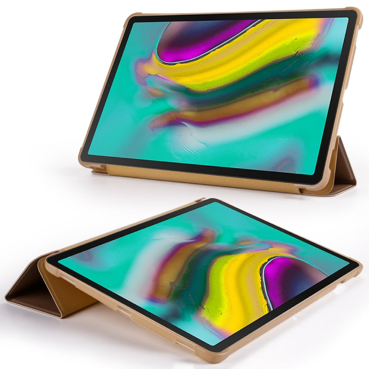 Cowhide Texture Horizontal Flip Leather Case for Galaxy Tab S5E 10.5 T720 / T725, with Holder