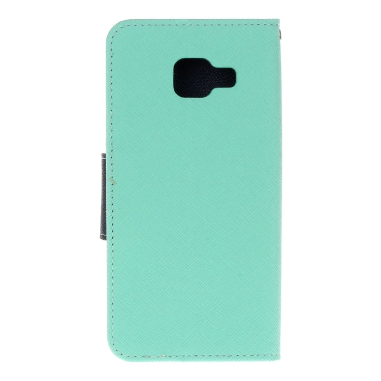 For Galaxy J7 Prime Cross Texture Leather Case with Card Slots & Holder & Wallet