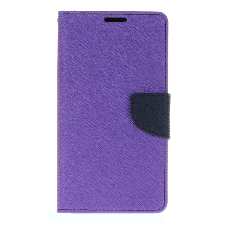 For Galaxy J7 Prime Cross Texture Leather Case with Card Slots & Holder & Wallet