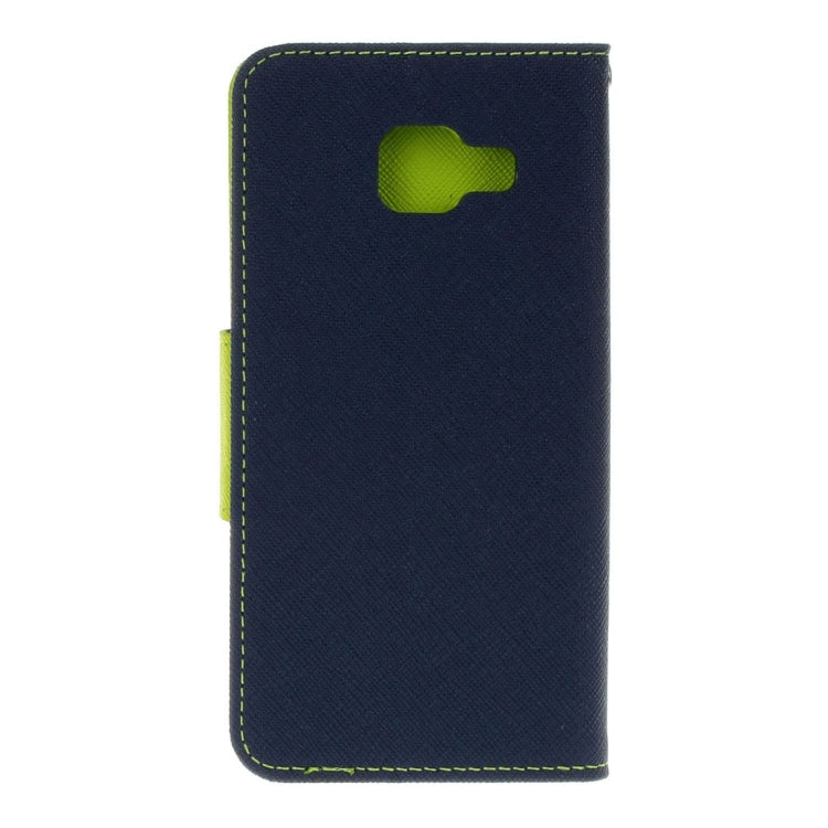 For Galaxy J5 Prime Cross Texture Leather Case with Card Slots & Holder & Wallet