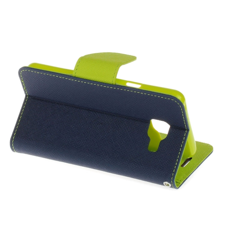 For Galaxy J5 Prime Cross Texture Leather Case with Card Slots & Holder & Wallet