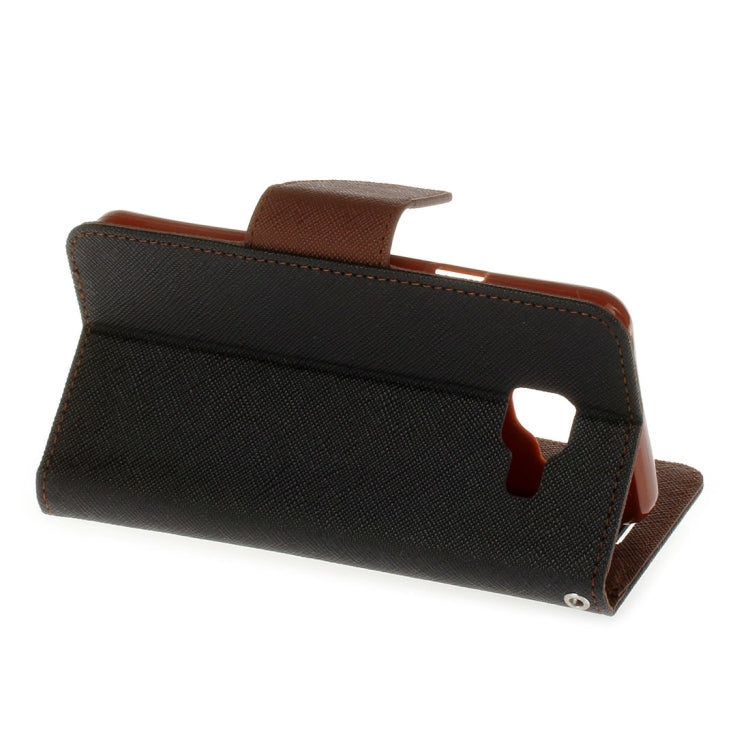 For Galaxy J5 Prime Cross Texture Leather Case with Card Slots & Holder & Wallet