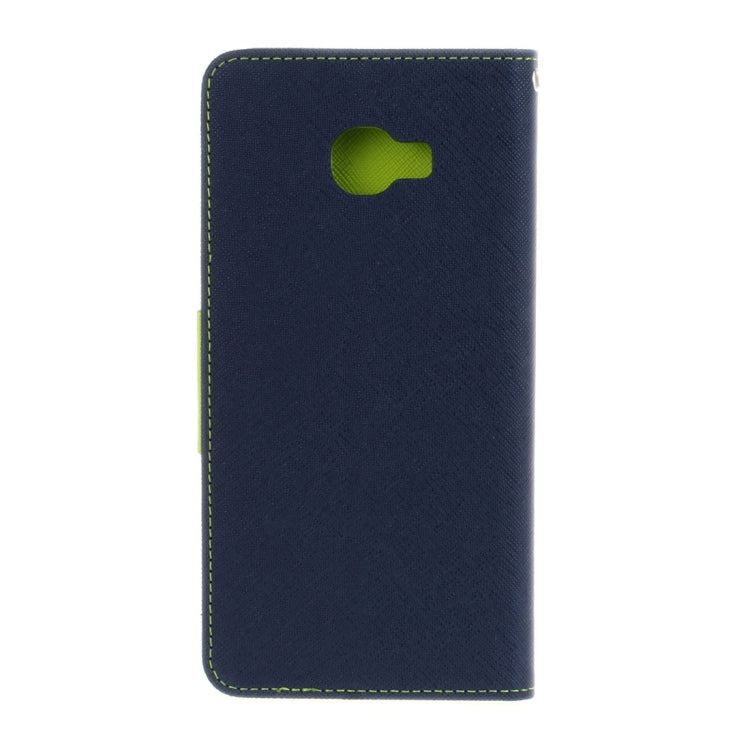 For Galaxy C7 Pro Cross Texture Leather Case with Card Slots & Holder & Wallet