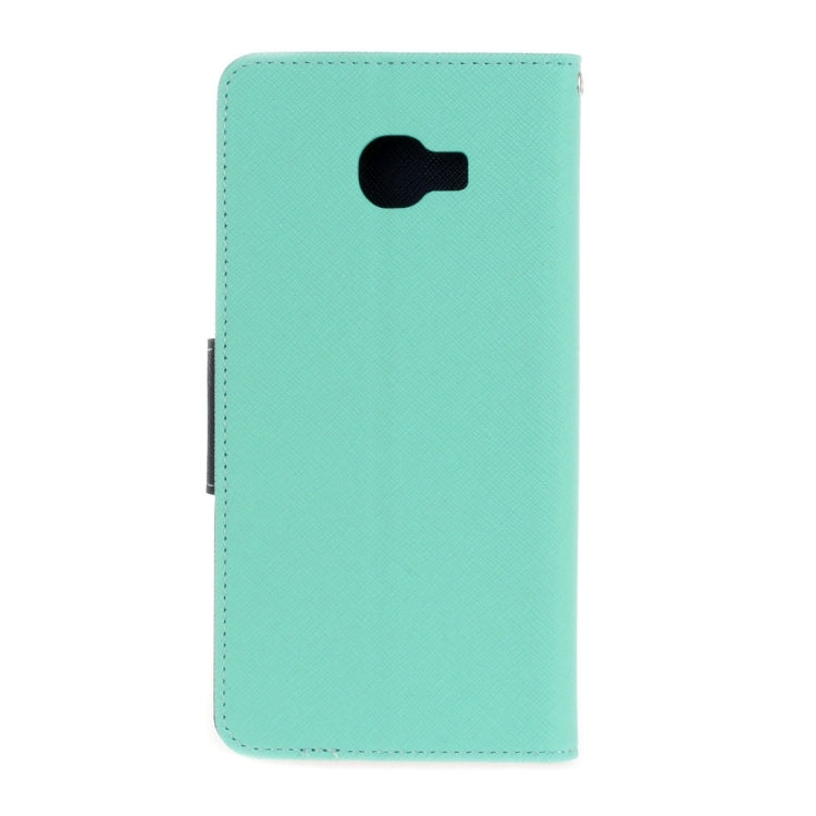 For Galaxy C7 Pro Cross Texture Leather Case with Card Slots & Holder & Wallet