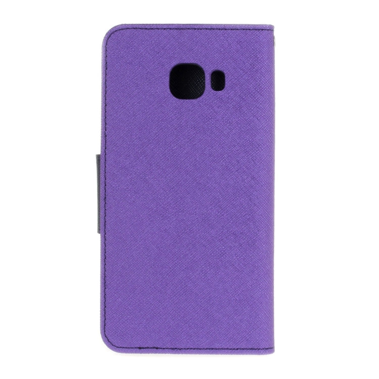For Galaxy C5 Pro Cross Texture Leather Case with Card Slots & Holder & Wallet