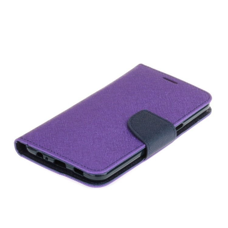 For Galaxy C5 Pro Cross Texture Leather Case with Card Slots & Holder & Wallet