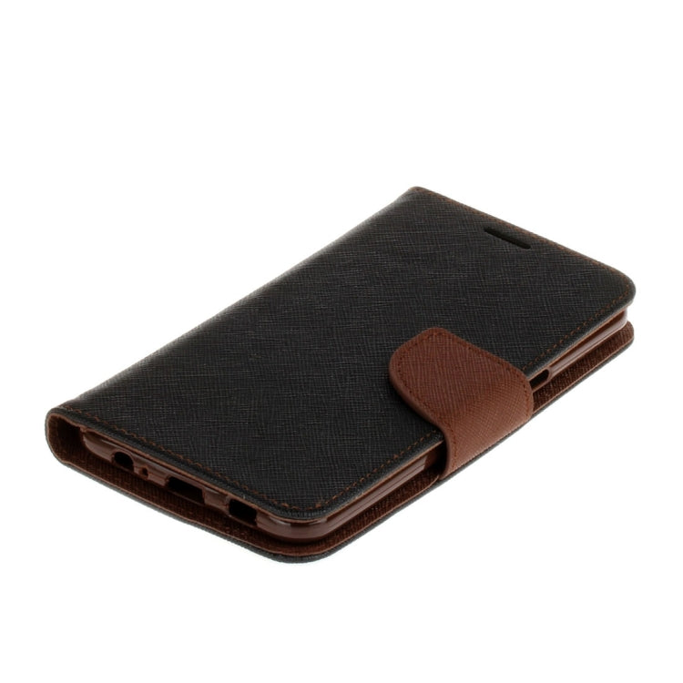 For Galaxy C5 Pro Cross Texture Leather Case with Card Slots & Holder & Wallet