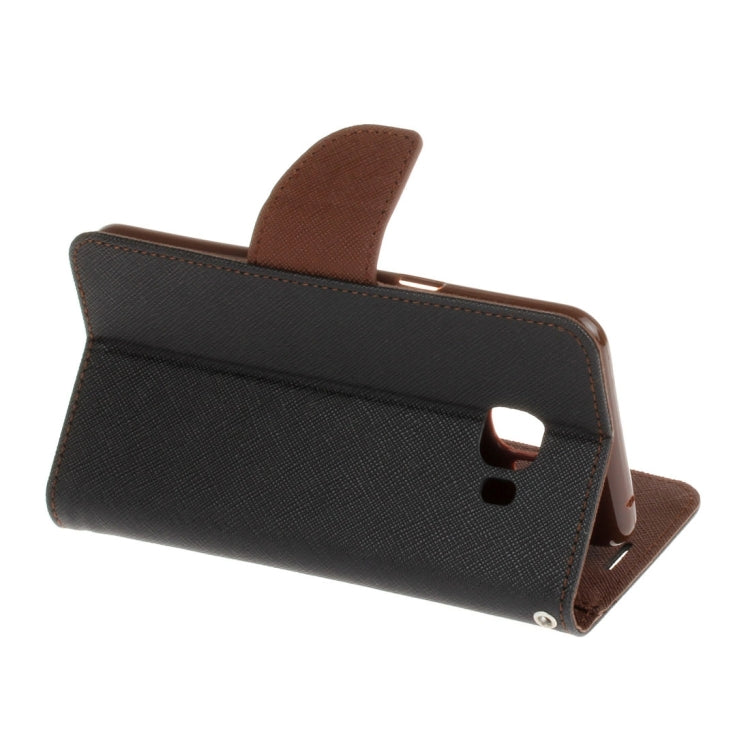 For Galaxy C5 Pro Cross Texture Leather Case with Card Slots & Holder & Wallet