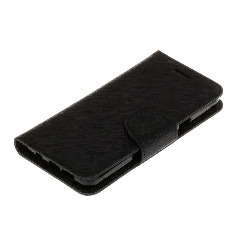 For Galaxy A7 (2017) / A720 Cross Texture Leather Case with Card Slots & Holder & Wallet