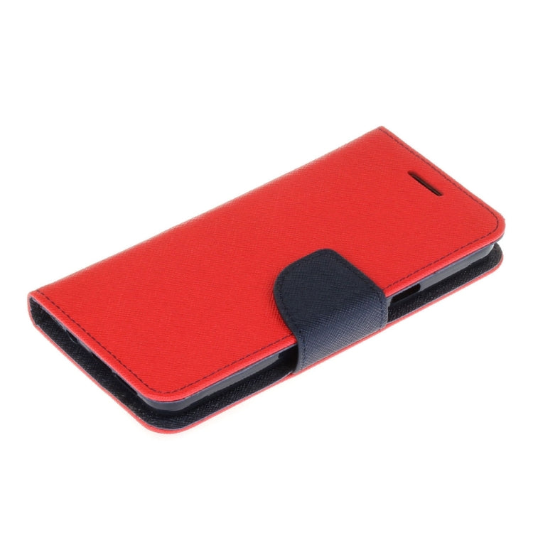 For Galaxy A7 (2017) / A720 Cross Texture Leather Case with Card Slots & Holder & Wallet