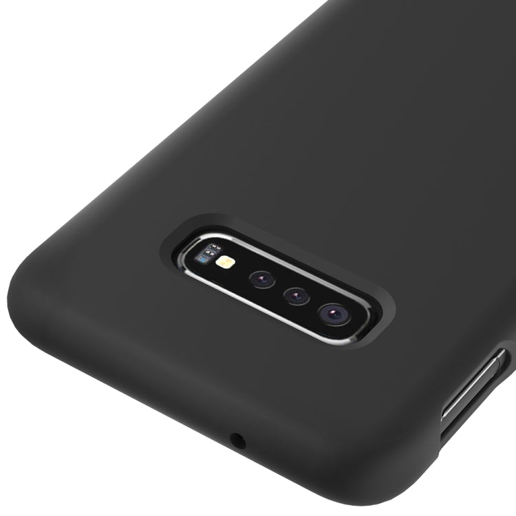 Shockproof Solid Color Liquid Silicone Case for Galaxy S10e