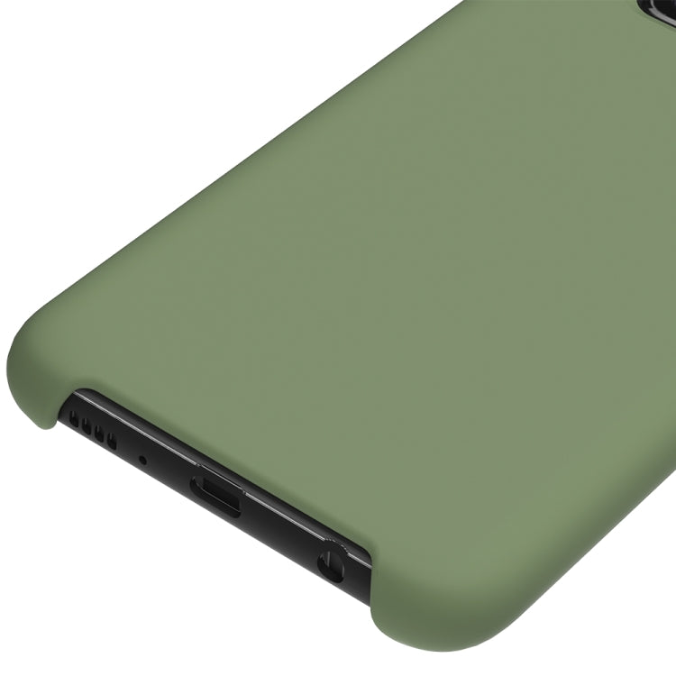 Shockproof Solid Color Liquid Silicone Case for Galaxy S10e