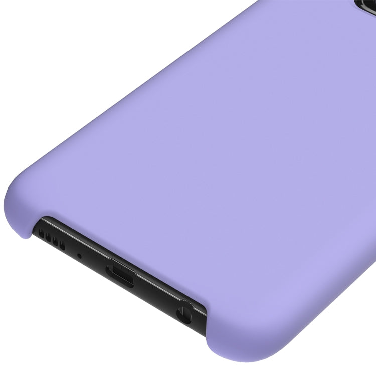 Shockproof Solid Color Liquid Silicone Case for Galaxy S10e