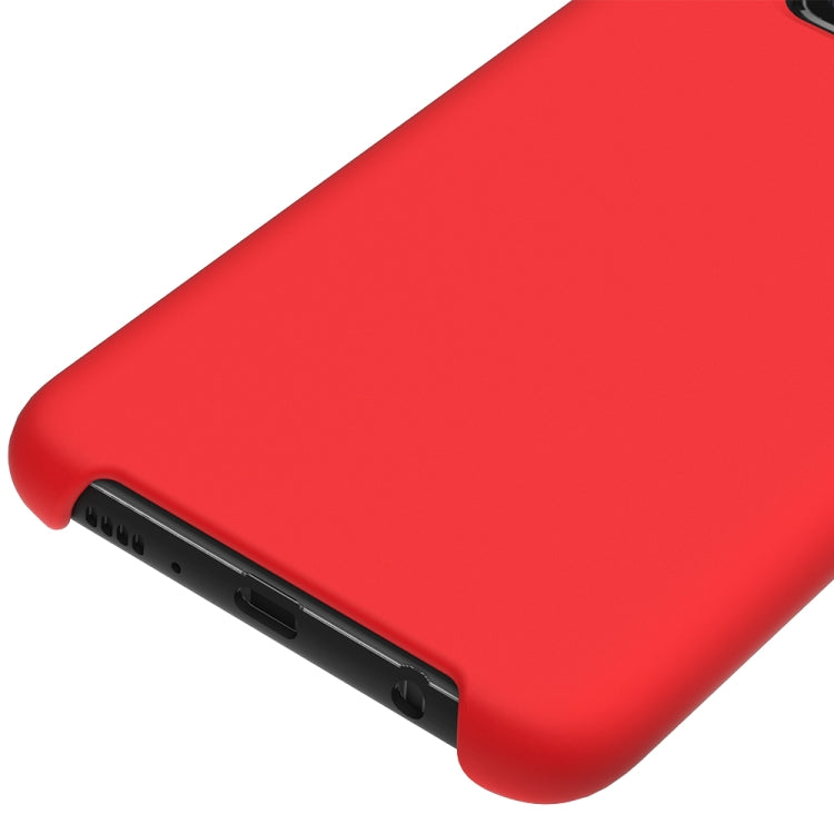 Shockproof Solid Color Liquid Silicone Case for Galaxy S10e